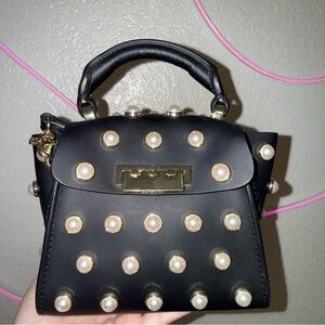 Zac Posen Pearl-Studded Handbag